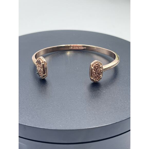 Kendra Scott Elton‎ Rose gold Rose Drusy Cuff Adjustable
Bracelet - Picture 10 of 13